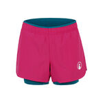 Quiet Please T&oslash;j Quiet Please Create Match 2in1 Shorts Pige-Pink,Flerfarvet