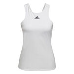 adidas Tøj adidas Y Tanktop Damer-Hvid Aluminium