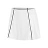Colorblock Flounce Nederdel Damer-Hvid