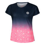 BIDI BADU Tøj BIDI BADU Colortwist Capsleeve T-shirt Damer-Pink,Mørkeblå