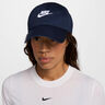 Club Futura Metal Swoosh Cap-Mørkeblå,Hvid
