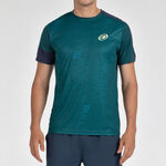 Bullpadel Tøj Bullpadel Leido T-shirt Herrer-Mørkegrøn