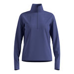 Odlo Tøj Odlo Essential Thermal Midlayer 1/2 Zip Løbetrøje Damer-Blå
