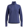Essential Thermal Midlayer 1/2 Zip Løbetrøje Damer-Blå