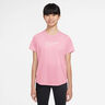 Dri-Fit One T-shirt Pige-Rosa,Hvid