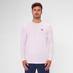 BIDI BADU Tøj BIDI BADU Crew Roundneck Shirt,Langærmet Herrer-Hvid