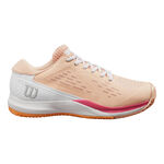 Wilson Tennissko Wilson Rush Pro ACE CLY Grusbanesko Damer-Apricot,Hvid