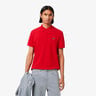 Regular Fit Blend Knit Polo Herrer-Rød