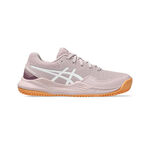 ASICS Tennissko ASICS Gel-Resolution 9 GS Grusbanesko Børn - beige, hvid
