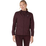 ASICS Tøj ASICS Road Packable Løbejakke Damer-Mørkerød
