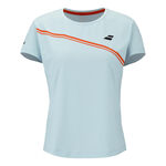 Babolat T-shirt Babolat Play T-shirt Damer-lysebl&aring;