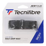 Tecnifibre <b>b</b>asisgrebsb&aring;nd Tecnifibre Wax Max Grip Pakke Med 1-Sort