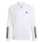 adidas T&oslash;j adidas 3Stripes Knit Tr&aelig;ningsjakke Herrer - hvid, sort