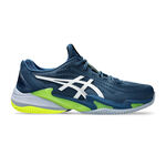 ASICS Tennissko ASICS Court FF 3 Grusbanesko Herrer - mørkeblå, neongul