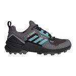 adidas L&oslash;besko adidas Terrex Swift R3 GTX Trailsko Damer - antracit, turkis