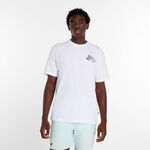 New Balance T-shirt New Balance Tennis Graphic T Shirt T-shirt Herrer-hvid, sort