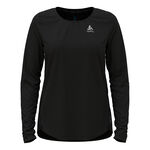 Odlo T&oslash;j Odlo Crew Neck Chill-Tech Shirt, lang&aelig;rmet Damer - sort, 