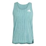 adidas L&oslash;betr&oslash;je adidas Adizero Camicia Da Corsa Uomini - Salvia