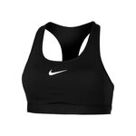 Nike T&oslash;j Nike Swoosh Medium Sports-BH Damer-Sort