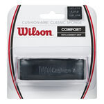 Wilson <b>b</b>asisgrebsb&aring;nd Wilson Cushion-Aire Classic Sponge Pakke Med 1-Sort