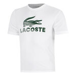 Lacoste T-shirt Lacoste T-shirt Herrer - hvid, gr&oslash;n