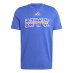 adidas Tøj adidas Tennis New York T-shirt Herrer - blå, flerfarvet