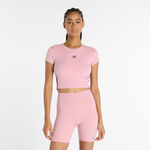 New Balance T&oslash;j New Balance Harmony Fitted T-shirt Damer-Pink