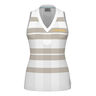 Performance Tanktop Damer-Hvid,Beige