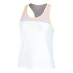 Quiet Please Tøj Quiet Please Mind Racerback Tanktop Damer-Hvid,Syren
