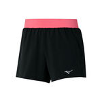 Mizuno Tøj Mizuno Alpha 4.5in Shorts Damer - sort, pink