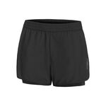 NEO Tøj NEO Flyweight TEK 2in1 Løbeshorts Damer-Sort