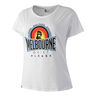 Melbourne Sunrise T-shirt Damer-Hvid,Flerfarvet