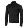 Road Winter 1/2 Zip Løbetrøje Herrer-Sort