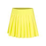 Love Pleated Nederdel Damer - gul, hvid