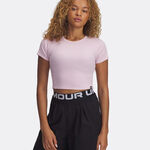 Under Armour Tøj Under Armour Rival Rib T-shirt Damer-Pink