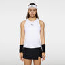 Delia Tanktop Damer-Hvid