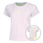 Quiet Please Tøj Quiet Please Mind Cross T-shirt Damer-Syren,Gul