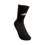adidas adidas Alphaskin Crew Low Cut Sportssokker-Sort,Hvid