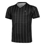 Tennis-Point Tøj Tennis-Point Stripes Polo Special Edition Herrer-Sort,Hvid