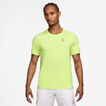 Nike Tennistøj Nike Alcaraz  Court Dri-FIT Advantage T-shirt Herrer-citrongul
