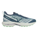 Mizuno Løbesko Mizuno Wave Rider GTX 2 Trailsko Damer-Petrol,Grøn