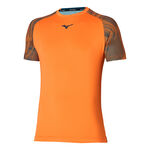 Mizuno Tøj Mizuno Charge Shadow T-shirt Herrer-Orange