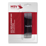 MSV <b>b</b>asisgrebsbånd MSV Basic Grip Soft-Stich Perforated And Stitched Pakke Med 1-Sort