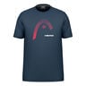 Carl T-shirt Herrer-Mørkeblå
