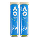 Dunlop Tennisbold Dunlop Australian Open 2x Dåse Med 4