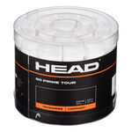 HEAD Overgrips HEAD  Prime Tour Pakke med 60 - hvid